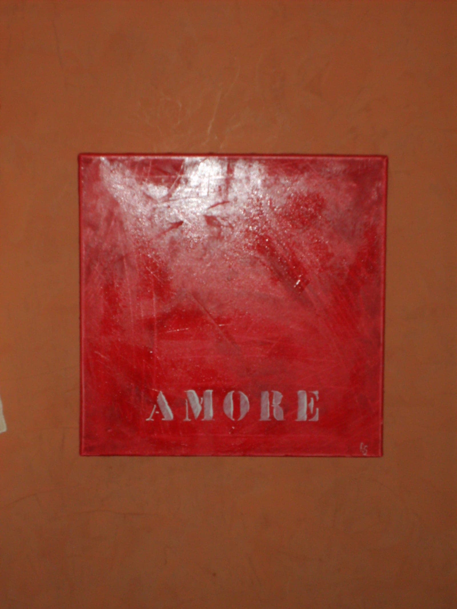 Amore, Huile sur toile