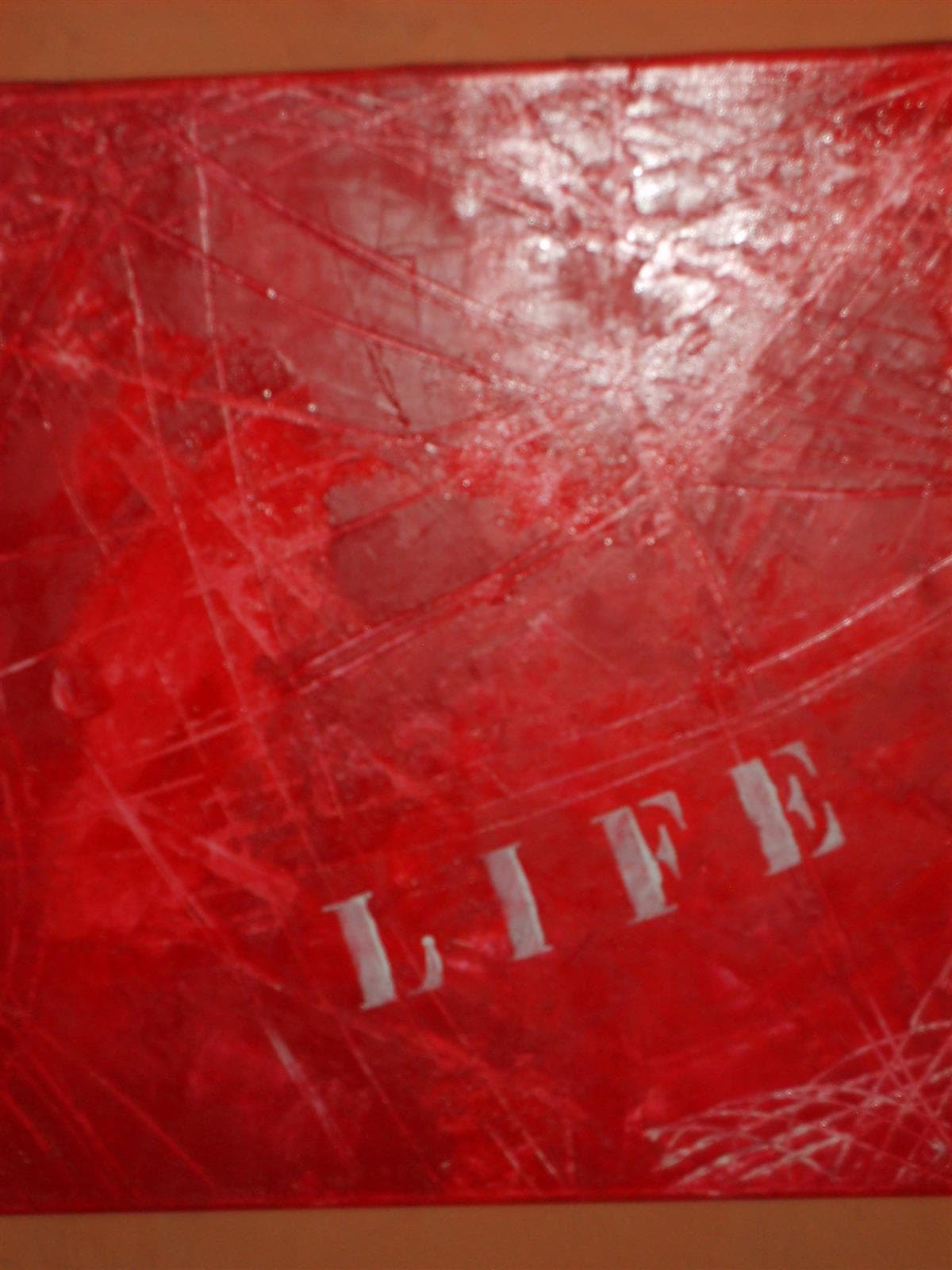 Life, Huile sur toile, pochoir
