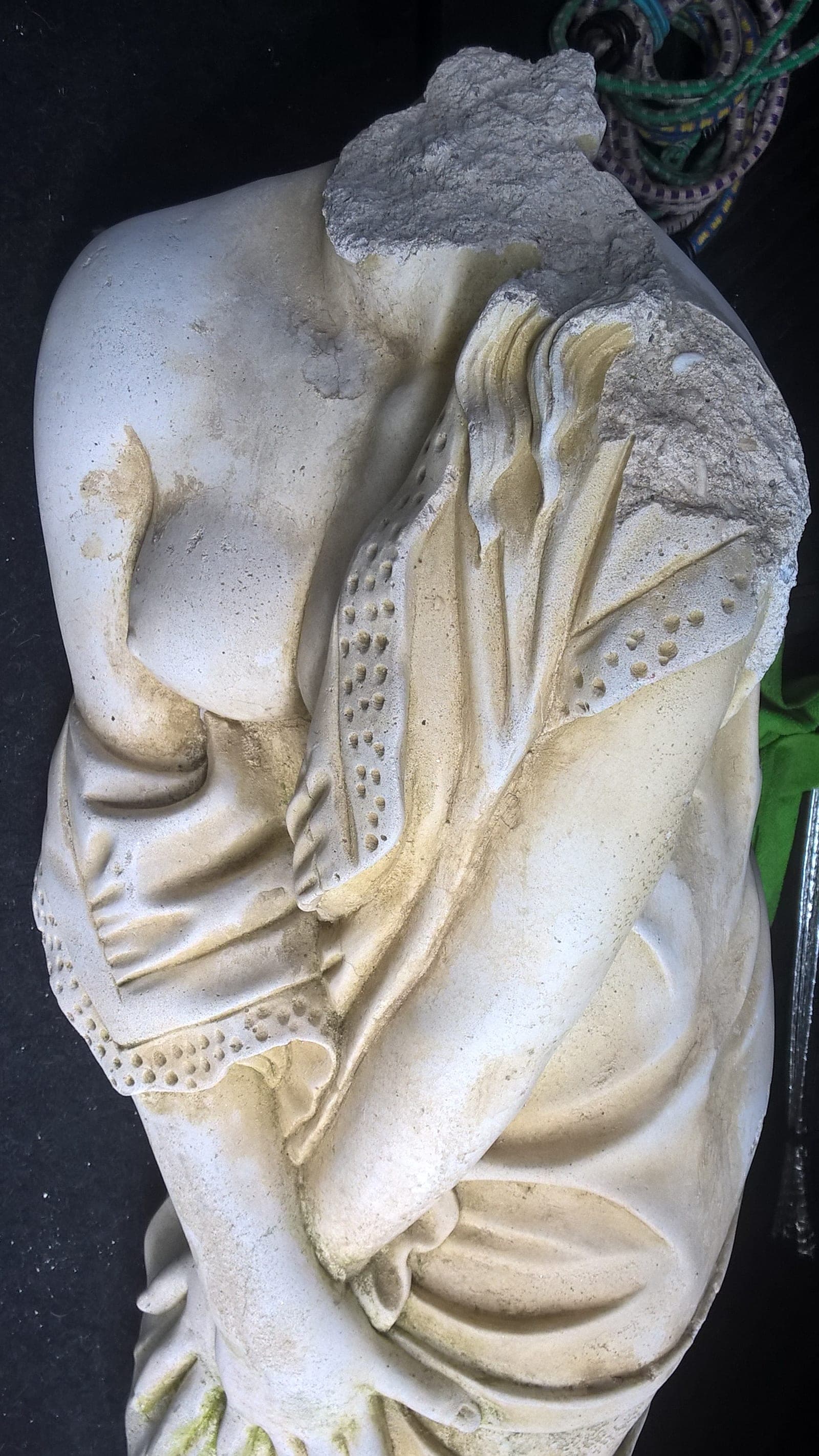 Buste de Femme (en cours), Sculpture, technique mixte