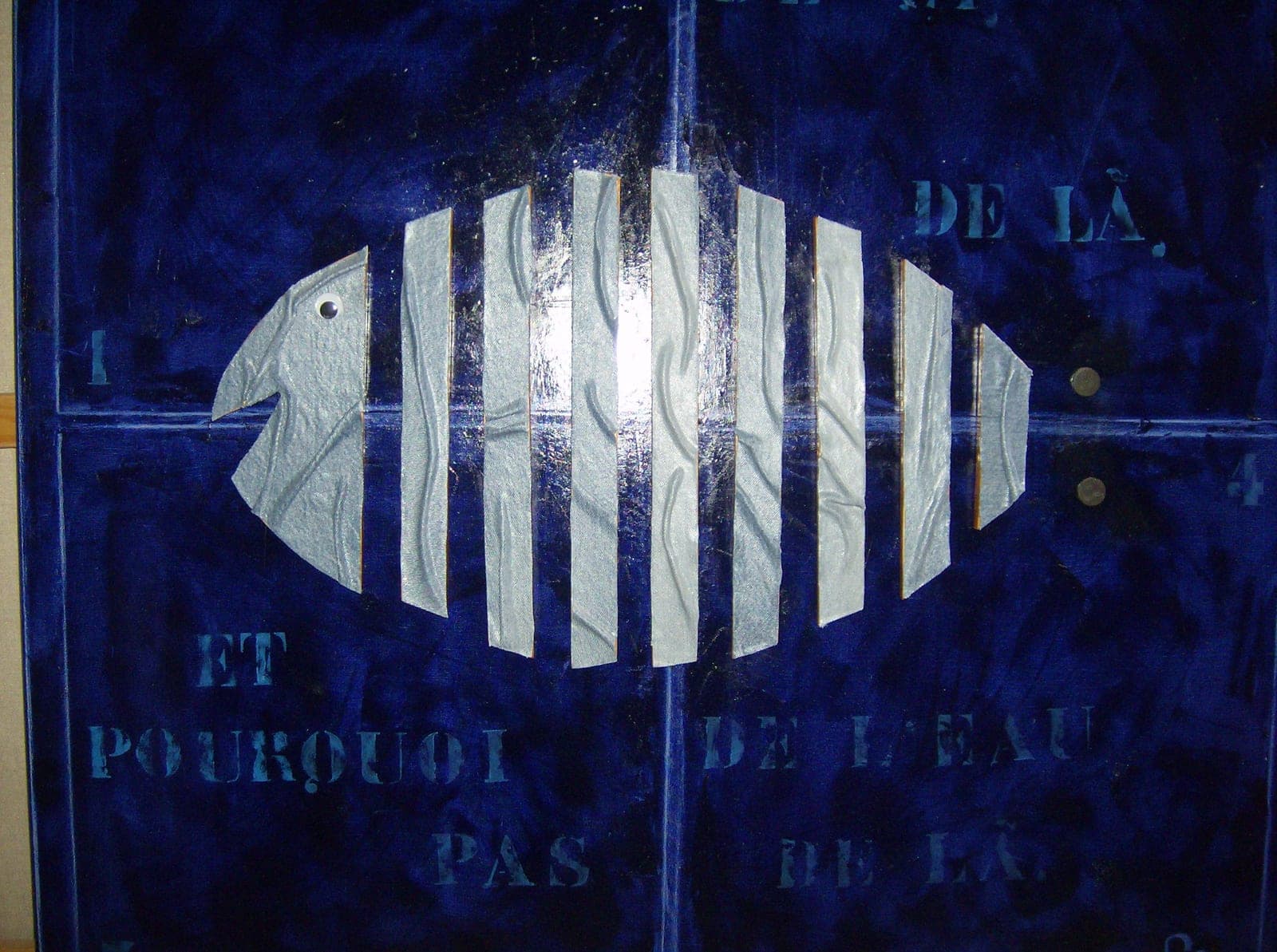 Et Pourquoi Pas de l'Eau de Là, Sculpture, technique mixte