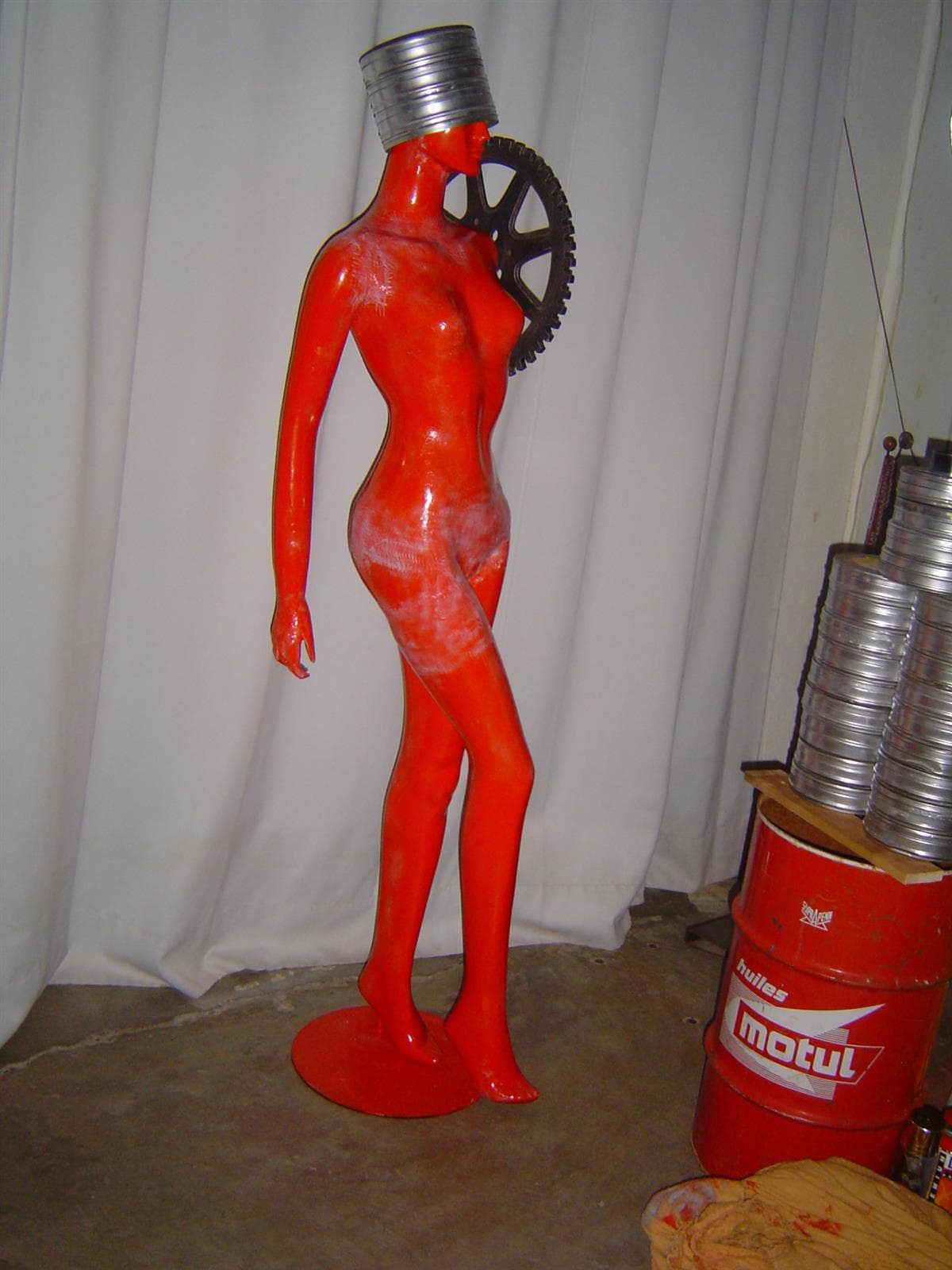 Venus Italienne, Sculpture, technique mixte