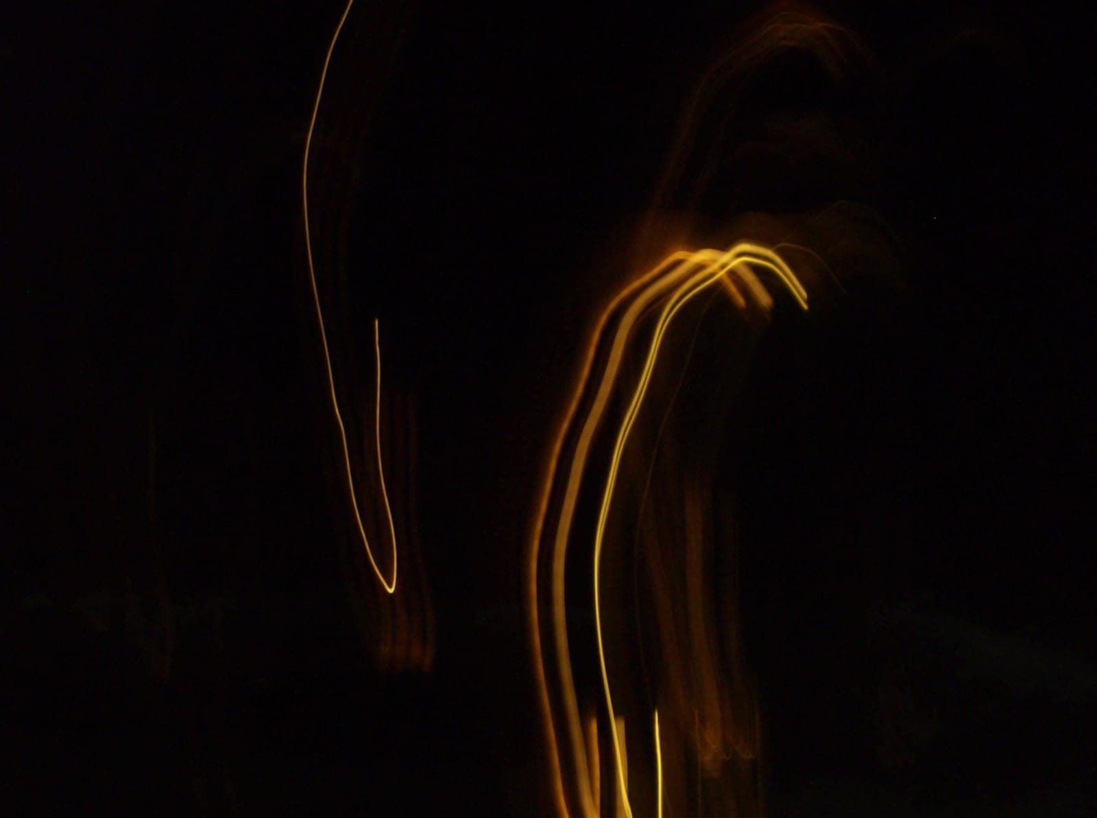 Nuit 01, Photographie nocturne - light painting