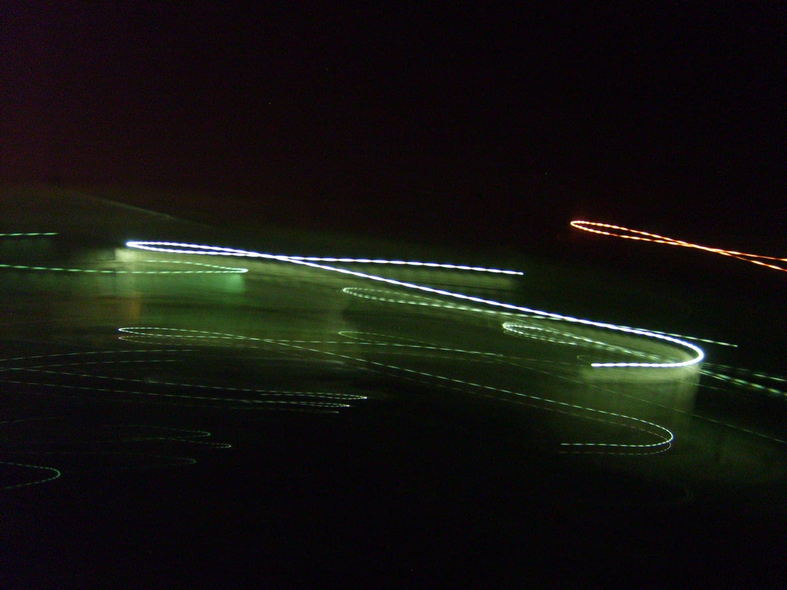 Nuit 10, Photographie nocturne - light painting